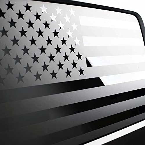 Xplore Offroad - מדבקות חלון דגל אמריקאי Precut | כלי חינם | שני הצדדים | מתאים לג'יפ רנגלר JL